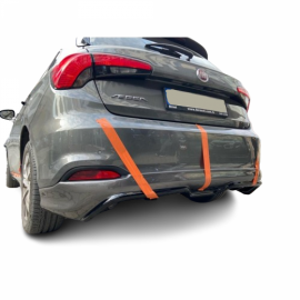 Fiat Egea HB (2015 - 2024) Arka Tampon Eki - Difüzör (Plastik)